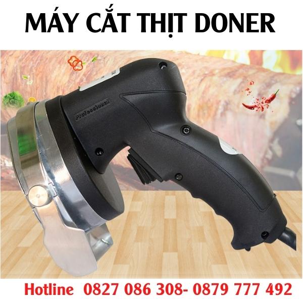 Tìm hiểu ưu điểm của máy cắt thịt doner kebab chính hãng