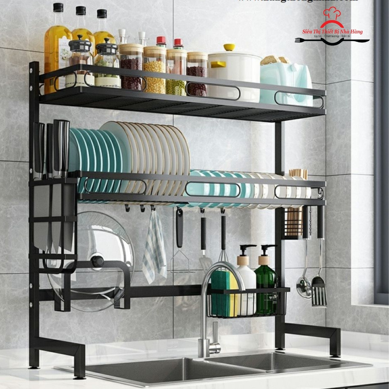 Vì sao nên mua Giá Kệ Để Bát Đĩa Dao Thớt Đặt Trên Bồn Rửa Chén?