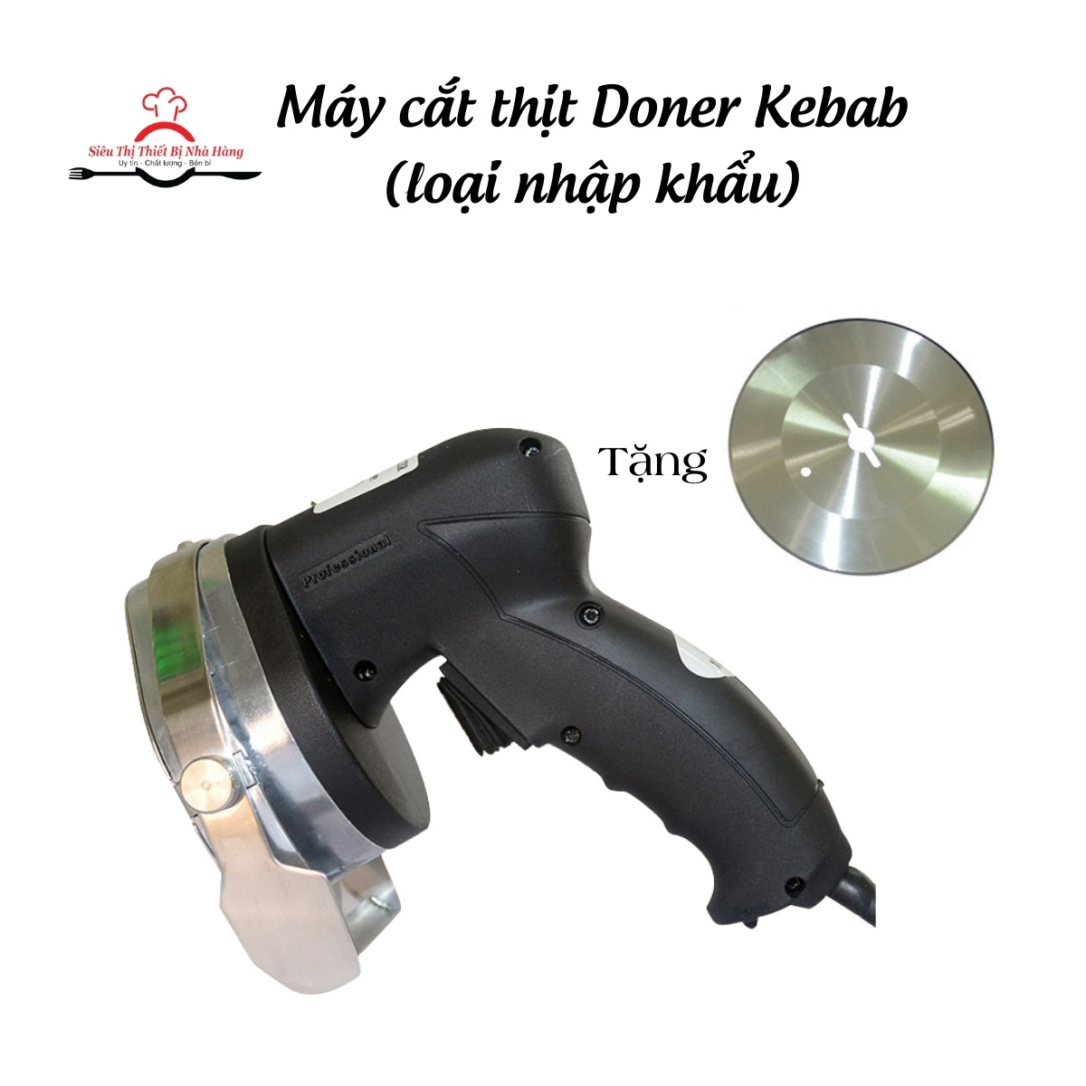 Chỉ cần bỏ ra chưa tới 4 triệu đồng để mua một chiếc máy cắt thịt Doner Kebab tự động CHÍNH HÃNG, tin được không?