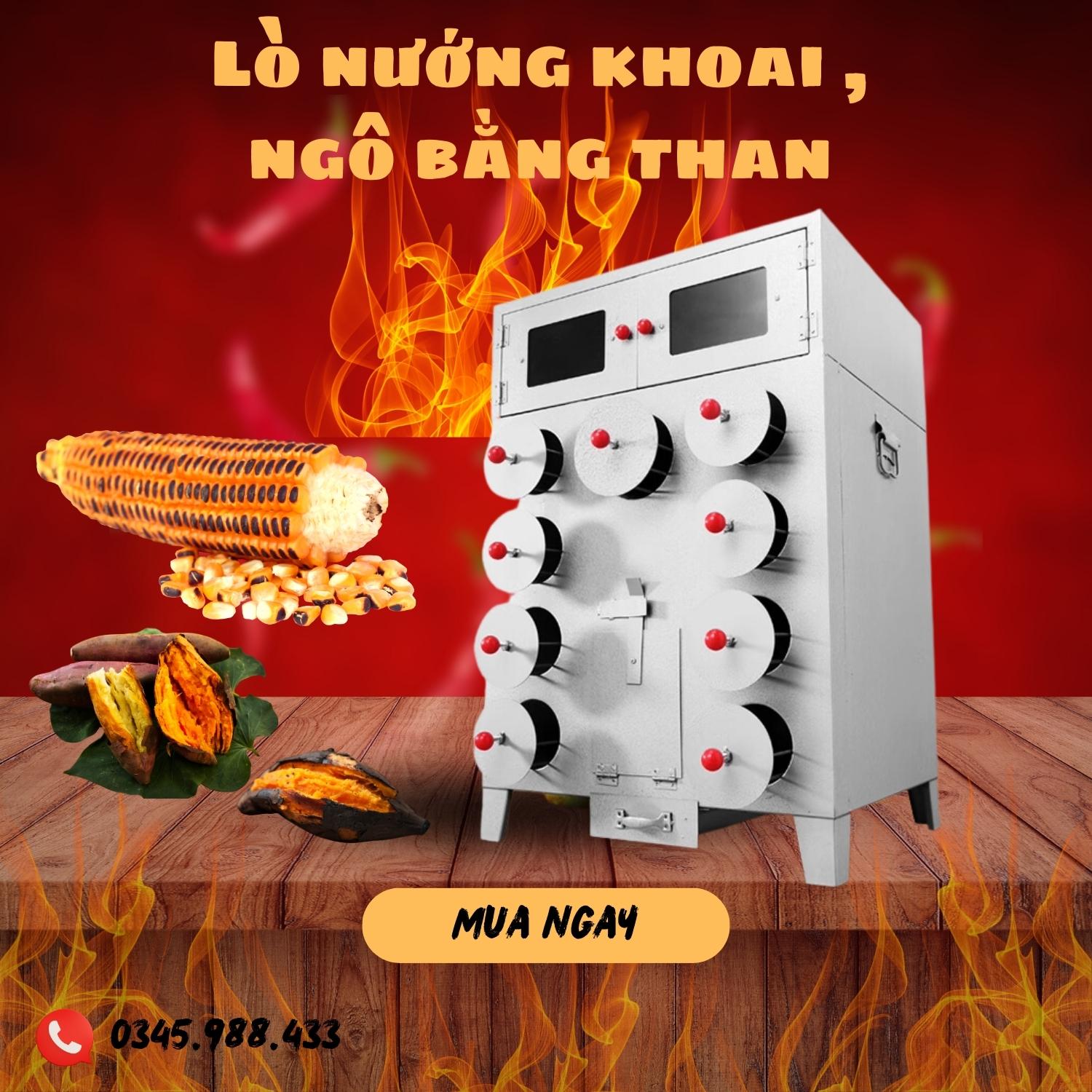LÒ NƯỚNG KHOAI DÙNG CỦI CÓ GÌ ĐẶC BIỆT ?