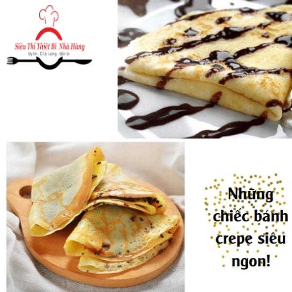 Đa dạng món ăn cùng vào bếp với chiếc máy làm bánh crepe !