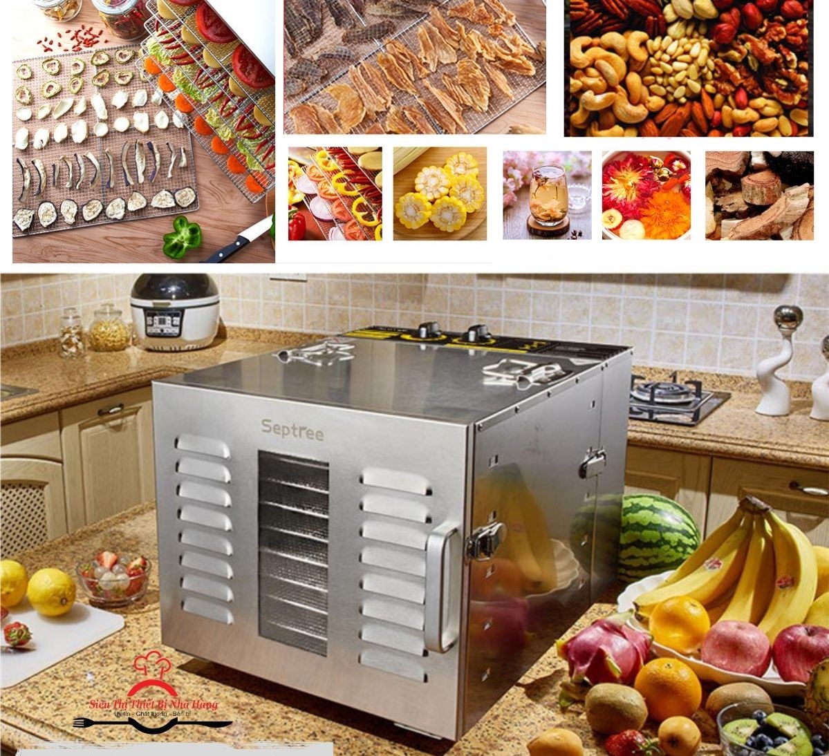 Hướng dẫn sử dụng máy sấy thực phẩm tiết kiệm điện