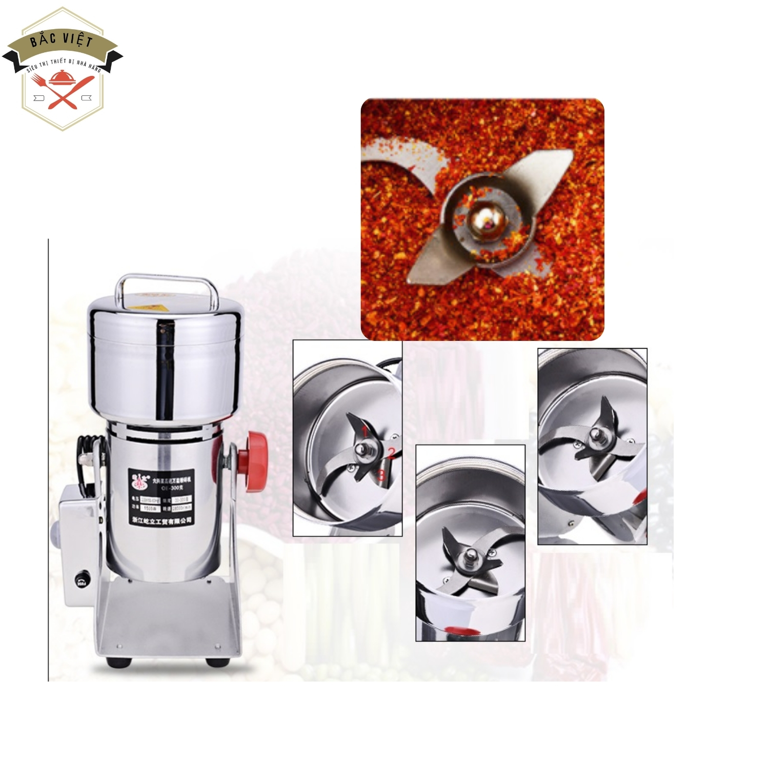 Tại sao bạn nên lựa chọn mua máy nghiền dược liệu QE- 300.