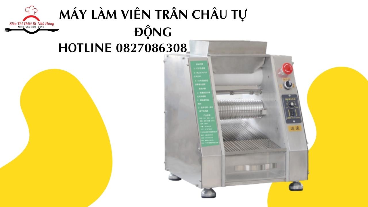 Cách chọn máy làm viên trân châu phù hợp