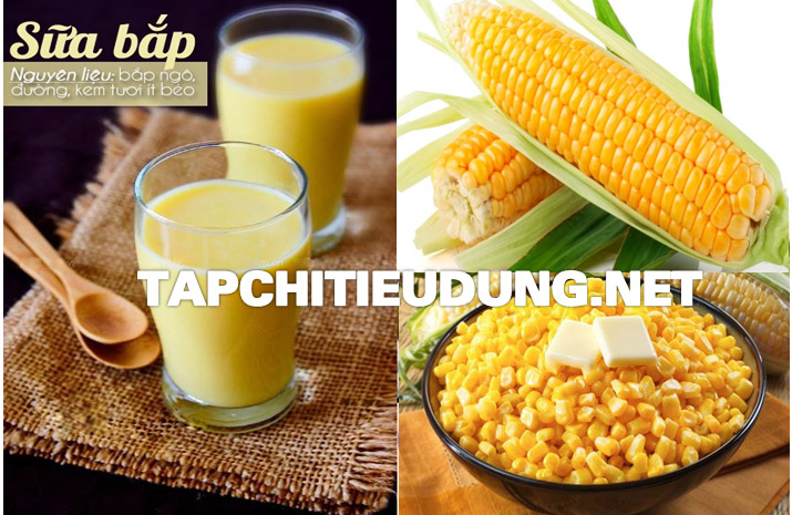 Cách làm sữa ngô ngon để bán, Hướng dẫn cách nấu sữa bắp tại nhà