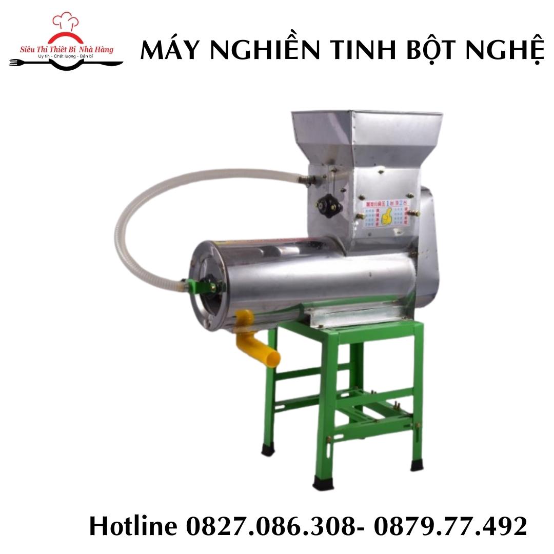 Máy xay tinh bột nghệ giá bao nhiêu? Hiểu thêm về Máy nghiền tinh bột nghệ liên hoàn từ nghệ tươi thành tinh bột khô